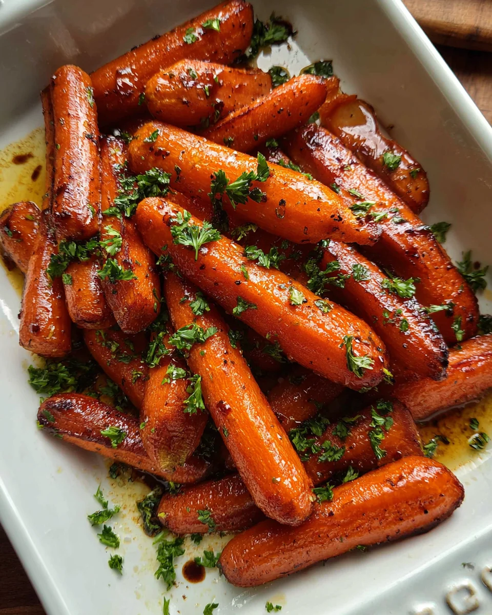 Elevate Any Meal: Honey Balsamic Carrots with Optional Goat Cheese